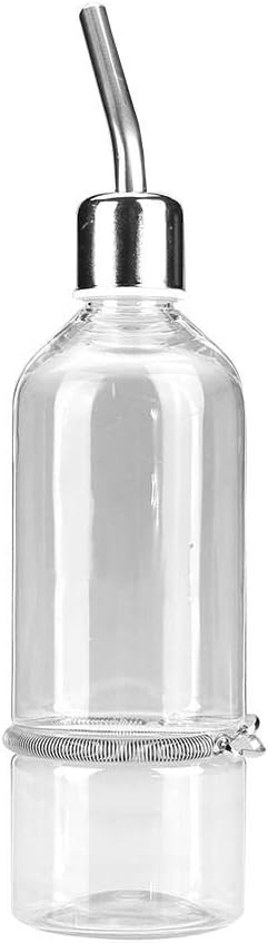 Pet Water Dispenser Automatic Pet Water Feeder Pet Hanging Water Feeding Bottle Hamster Water Bottle Water Feeder for Birds with Stainless Steel Ball Nipple