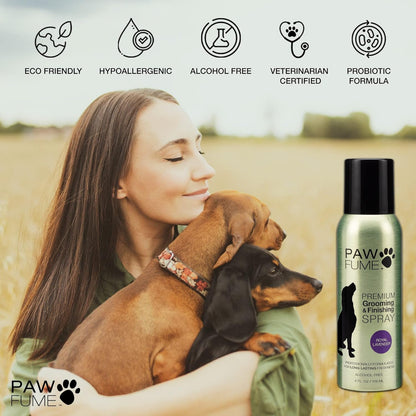Grooming Spray Dog Spray Deodorizer Perfume for Dogs - Dog Cologne Spray Long Lasting Dog Sprays - Dog Perfume Spray Long Lasting after Bath- Dog Deodorizing Spray (Lavender)